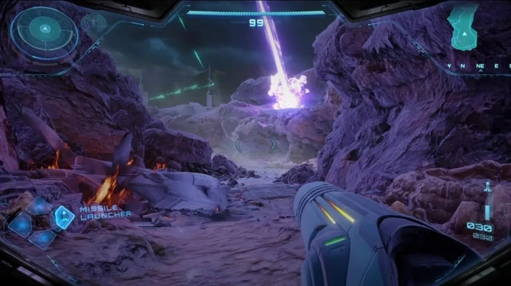 dynamika walki w metroid prime