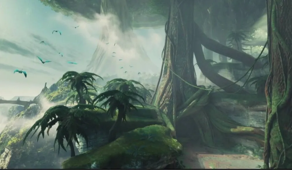 otoczenie na poczatku gry metroid prime 4